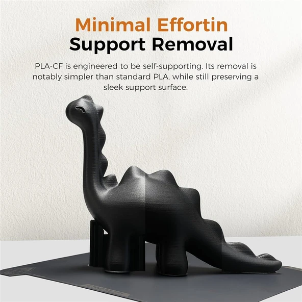 Creality Hyper Pla-Cf Carbon Fiber Filament 1Kg - Ochre - Urhanshop Gönderimli - Resim 3