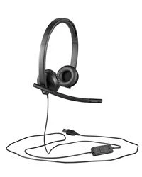 Logitech 981-000575 H570E Stereo Usb Çift Taraflı Headset Mikrofonlu  Kulaklık - Resim 2