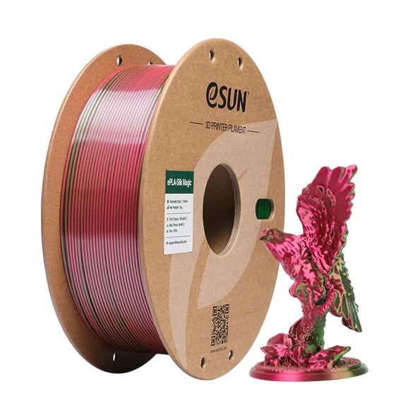 Esun Epla-Silk Magic Filament Kırmızı-Yeşil - Urhanshop Gönderimli ürün görseli 1