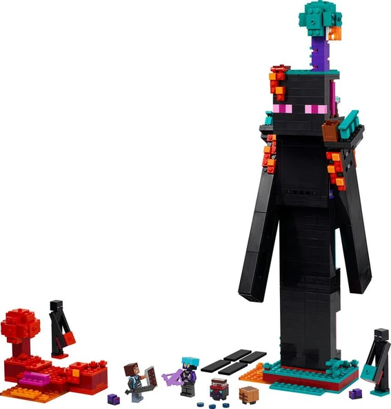 LEGO Minecraft 21279 The Enderman Tower - Resim 3