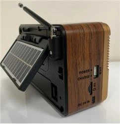 Everton Rt-672 Bluetooth Fm-Usb-Tf-Aux Şarjlı Solar Nostaljik Radyo - 4