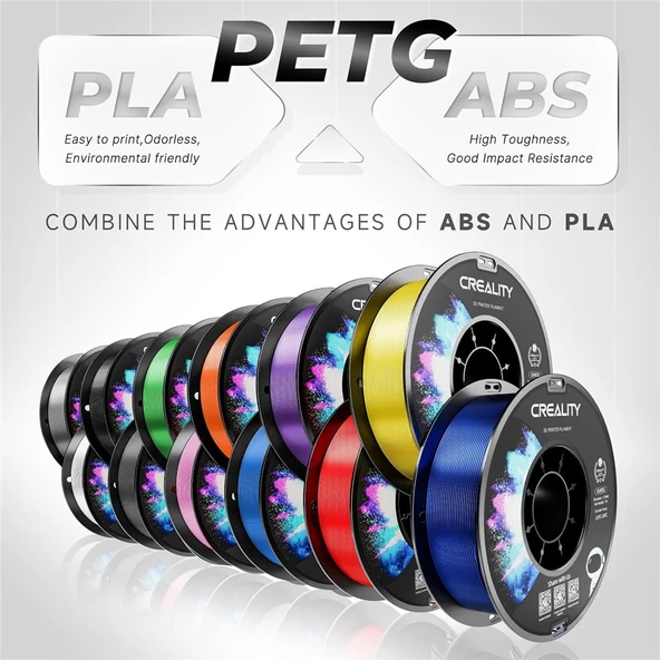 Creality Cr-Petg Mavi Filament 1.75mm 1000Gr - Urhanshop Yetkili Satış - Resim 5