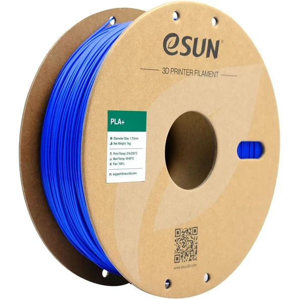 Esun Mavi Pla+ Filament 1.75mm 1 Kg Plus - Urhanshop Yetkili Satış - Resim 2