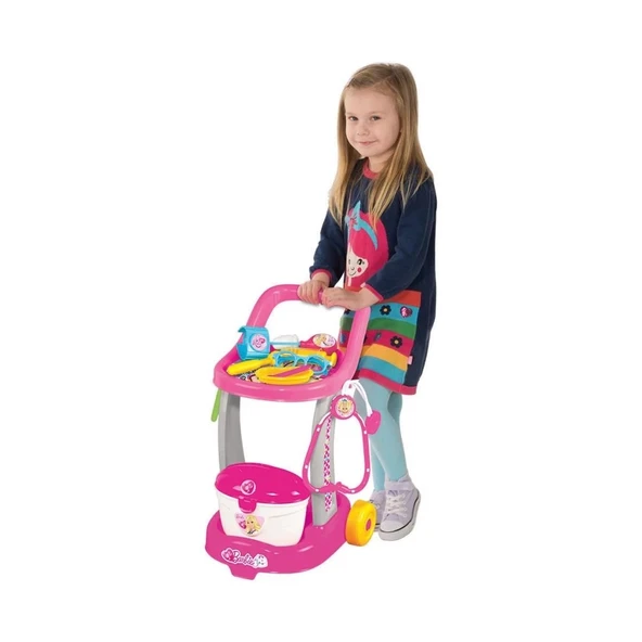 CEYLAN ADAM Nessiworld   01987 Barbie Doktor Sevis Arabası -Dede - Resim 3