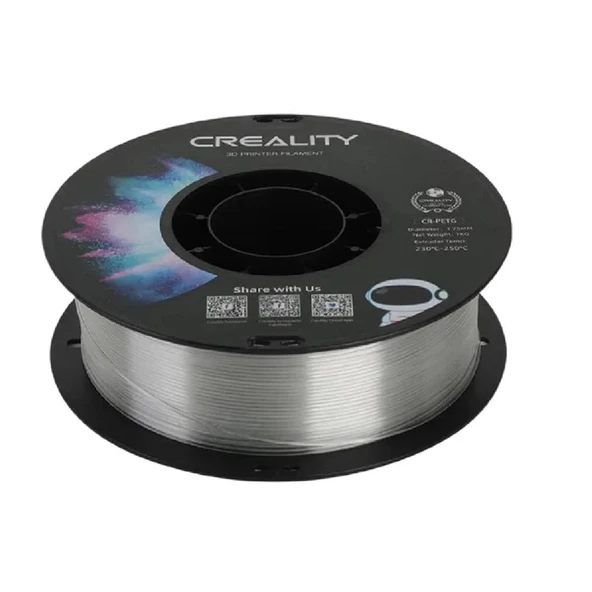Creality Cr-Petg Transparan Filament 1.75mm 1000Gr - Urhanshop Yetkili Satış - Resim 4