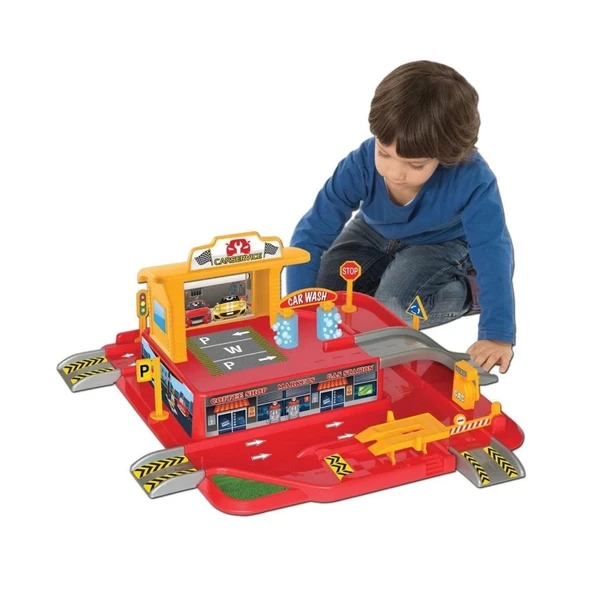 CEYLAN ADAM Nessiworld 03066 1 KATLI GARAJ OYUN SETİ - Resim 5