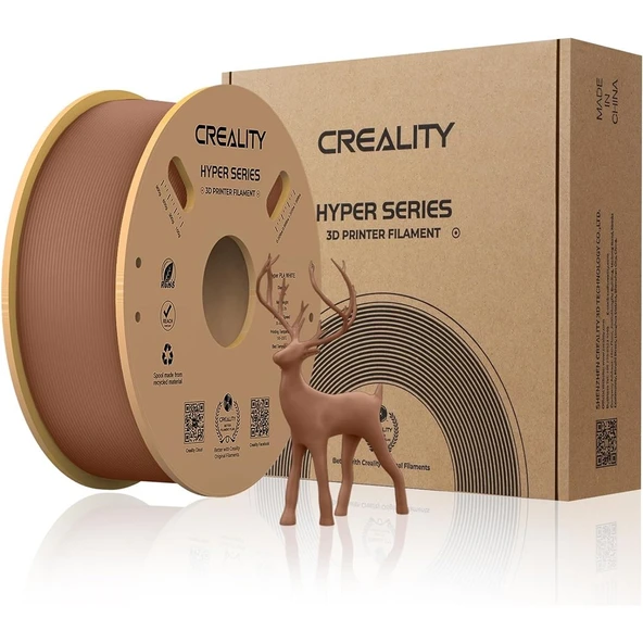 Creality Hyper Pla Kahverengi Filament 1.75mm 1000Gr -  Urhanshop Yetkili Satış ürün görseli 1