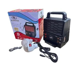 Everton Rt-913 -Usb-Tf Card -Mp3-Bluetooth-Mp3Güneş Enerjili Işıklı Radyo 2 Ampul Set - Resim 2