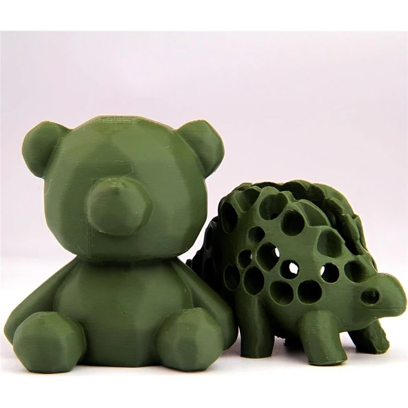 Esun Zeytin Yeşili Pla+ Filament 1.75mm 1 Kg Plus - Urhanshop Yetkili Satış - Resim 3