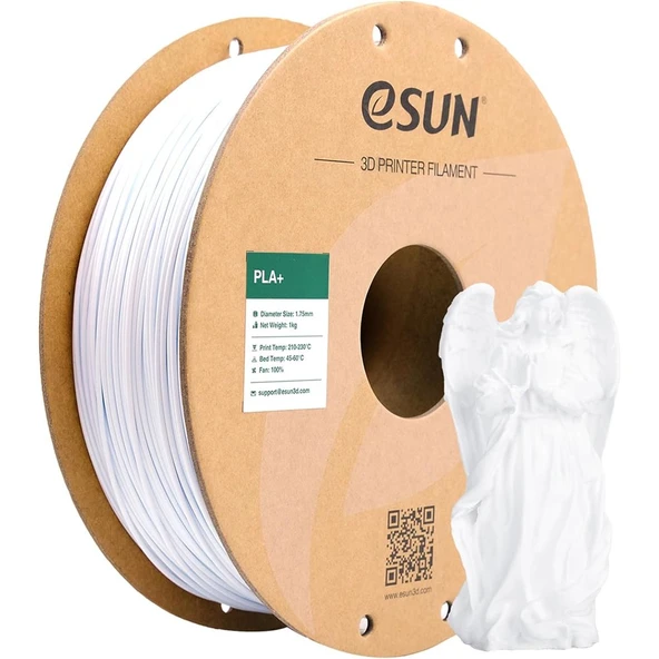 Esun Beyaz Pla+ Filament 1.75mm 1 Kg Plus - Urhanshop Yetkili Satış - 1