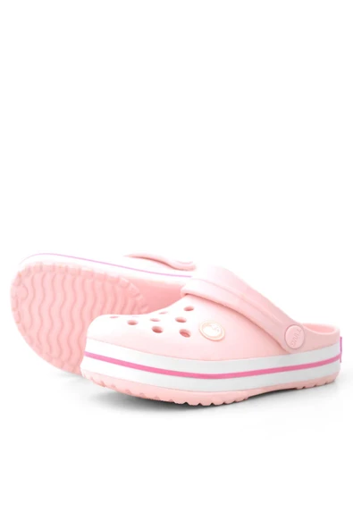 Pudra Pembe Yazlık Eva Kız Çocuk Terlik Sandalet - Resim 8