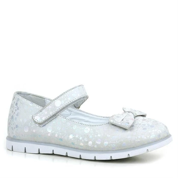 Rakerplus Hakiki Deri Desenli Cırtlı Kız Çocuk Babet ürün görseli