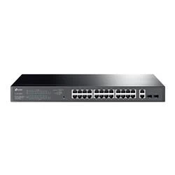 Tp-Link TL-SG1428PE 24 Port 10-100-1000 Poe+ Switch 2 Port SFP Çelik Kasa Rack Mount - Resim 2