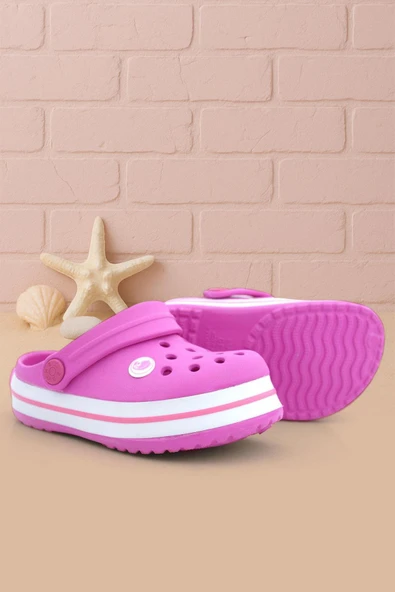Pembe Yazlık Eva Kız Çocuk Terlik Sandalet ürün görseli