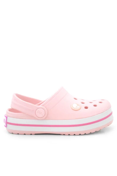 Pudra Pembe Yazlık Eva Kız Çocuk Terlik Sandalet - Resim 4