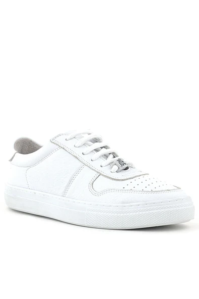 Rakerplus Hakiki Deri Beyaz Kız Çocuk Günlük Sneaker Ayakkabı ürün görseli