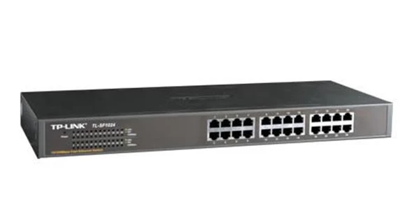 Tp-Link TL-SF1024D 24 Port 10-100 Mbps Switch Çelik Kasa Rack Mount ürün görseli