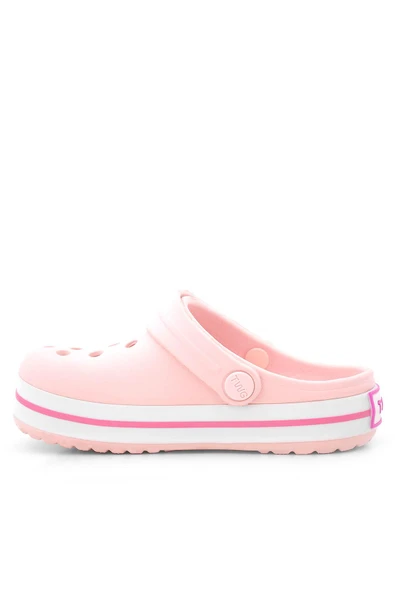 Pudra Pembe Yazlık Eva Kız Çocuk Terlik Sandalet - Resim 5