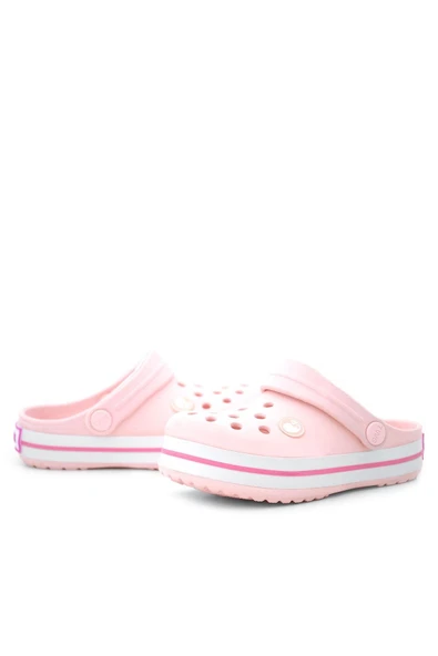 Pudra Pembe Yazlık Eva Kız Çocuk Terlik Sandalet - Resim 9