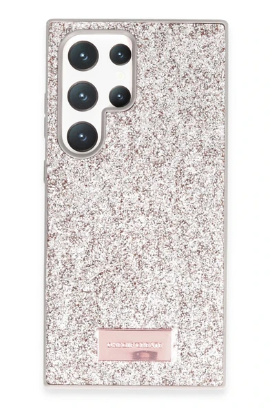 Samsung Galaxy S24 Ultra Bright Simli Kapak - Gold - 1