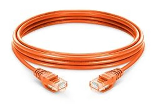 Teldata TLD-050T Cat6 0.50MT Turuncu Utp Patch Kablo ürün görseli