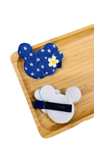 Minnie Kot Desenli Kız Çocuk Toka 4 - Resim 2