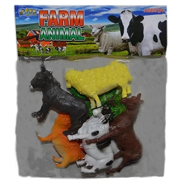 Can 2060 Çiftlik Hayvanları 5 Parça - 2