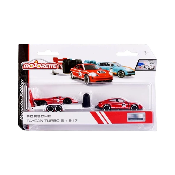 Porsche Motorsport Race Trailer Porsche Taycan Turbo S + 917 - 3