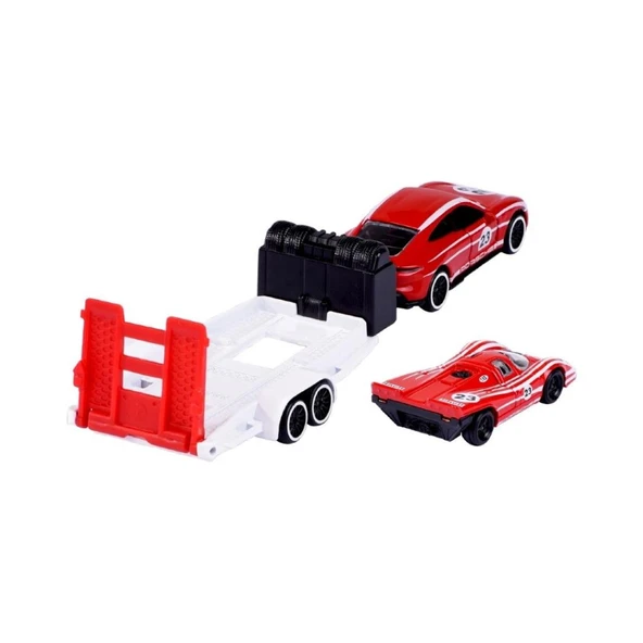 Porsche Motorsport Race Trailer Porsche Taycan Turbo S + 917 - 2