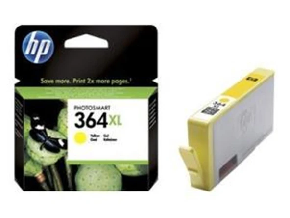 HP 364XL Yellow Sarı Yüksek Kapasite CB325EE ürün görseli 1