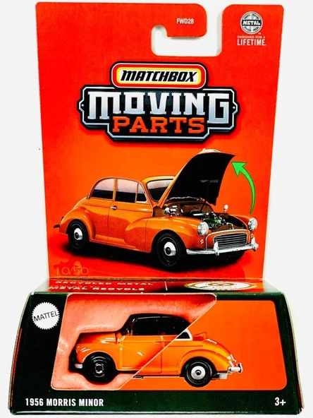Matchbox 2025 1:64 Arabalar 1956 MORRIS MINOR JBW78 ürün görseli 1