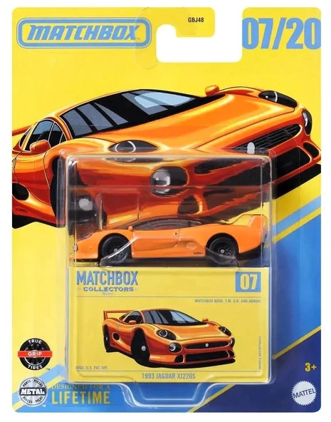Matchbox Koleksiyon Araçlar 1993 JAGUAR XJ220S GBJ48 - JCL26