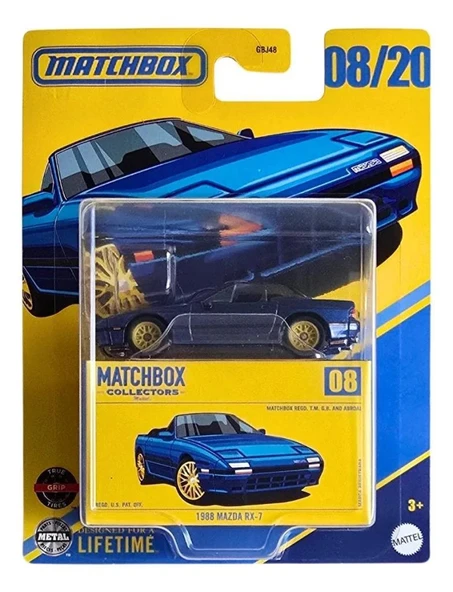 Matchbox Koleksiyon Araçlar 1988 MAZDA RX-7 GBJ48 - JCL41