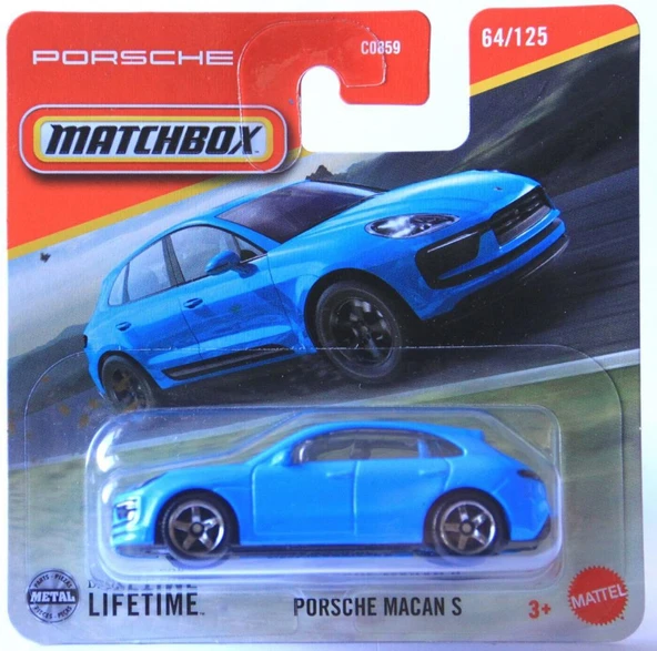 C0859 Matchbox 1:64 Tekli Arabalar Porsche Macan S JBR64 - 2