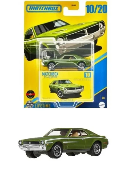 Matchbox Koleksiyon Araçlar 1970 AMC JAVELIN GBJ48 - JCL39