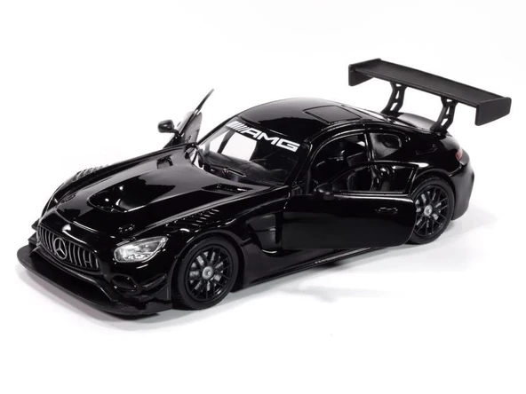 Mercedes Amg Gt3 1/24 Siyah Model Araba - 4