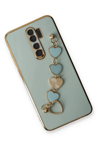 Xiaomi Redmi Note 8 Pro Kılıf Esila Silikon - Su Yeşili - 3