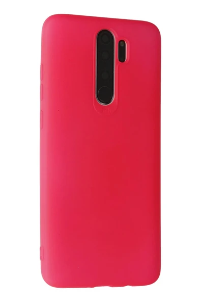 Xiaomi Redmi Note 8 Pro Kılıf First Silikon - Pembe - 2