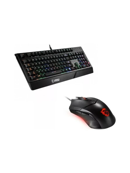 Msı Vigor GK20 Türkçe Rgb Klavye & Msı Clutch GM08 Mouse Gaming Kablolu Set - 3