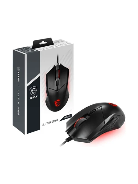 Msı Vigor GK20 Türkçe Rgb Klavye & Msı Clutch GM08 Mouse Gaming Kablolu Set - 5