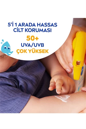Nivea Sun Bebek & Çocuk Güneş Spreyi SPF 50 – 270 ml | Hassas Ciltler İçin Yüksek Koruma | Suya Dayanıklı Güneş Koruyucu - Resim 4