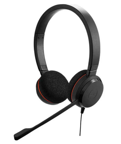 Jabra Evolve 20 Duo Usb Nc Kulaklık Mikrofon Çift Taraflı ürün görseli 1