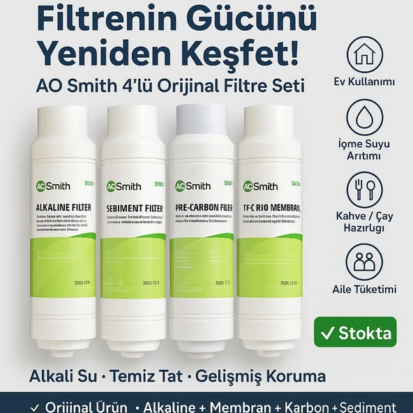 AO Smith Frezya Filtre Seti - 2