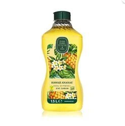 Eyüp Sabri Tuncer 1,5lt  Hawaii Ananas Doğal Zeytin Yağlı Sıvı Sabun Pet Şişe - Resim 2