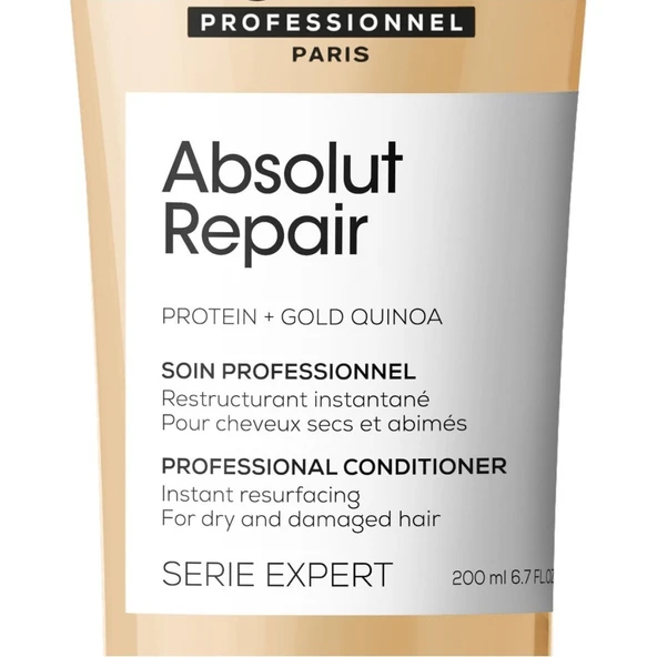 Serie Expert Absolut Repair Yıpranmış Saçlar İçin Onarıcı Saç Bakım Kremi 200 ml - Resim 2