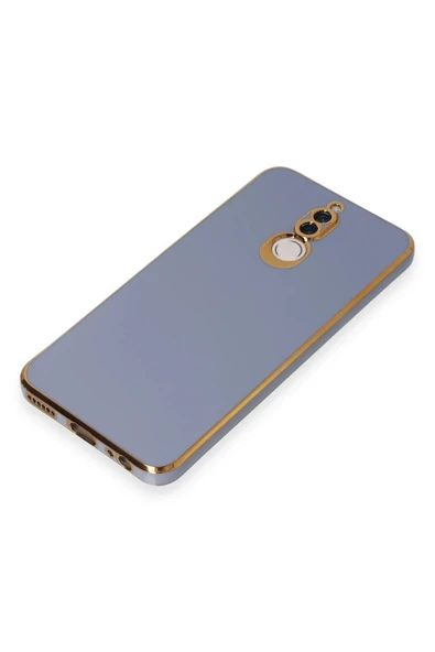 Huawei Mate 10 Lite Kılıf Volet Silikon - Mavi - 4
