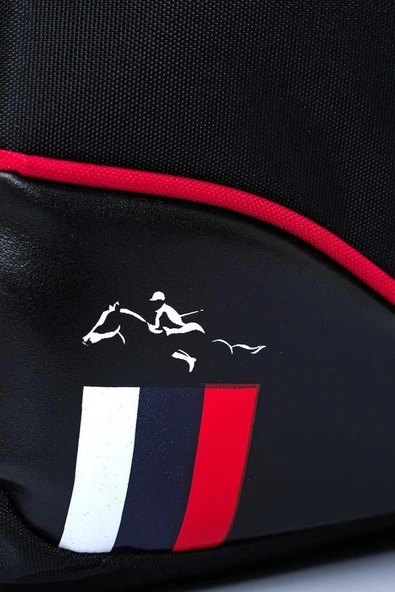 Cambridge Polo Club Unisex Şık Çok Gözlü Günlük Sırt Çantası - Okul Çantası Siyah - Resim 8