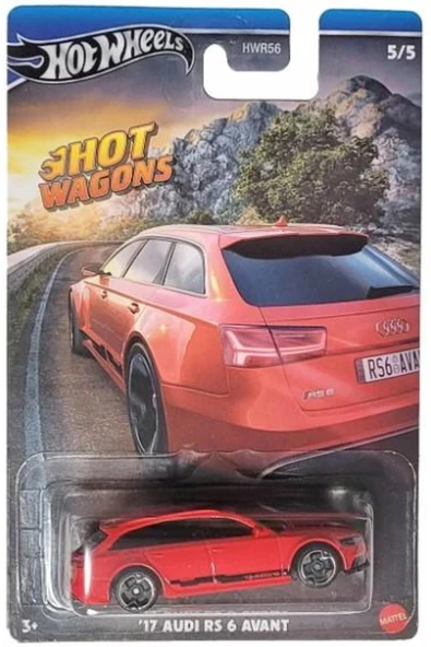 Hot Wheels  Hot Wagons '17 Audi Rs 6 Avant HWR56 HRR85 ürün görseli