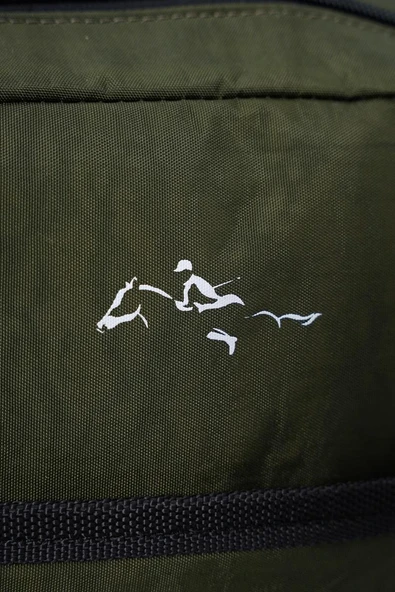 Cambridge Polo Club Minimalist Tasarım Unisex Çok Günlük Gözlü Sırt Çantası - Okul Çantası Haki - 8