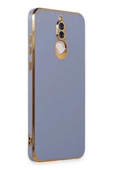Huawei Mate 10 Lite Kılıf Volet Silikon - Mavi - 2